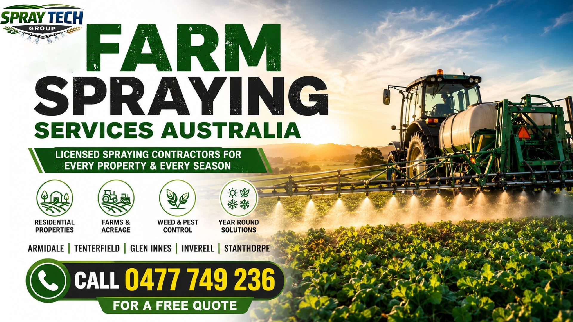 farm spraying services Australia